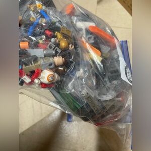Large Bundle of Assorted Lego Pieces and Figures